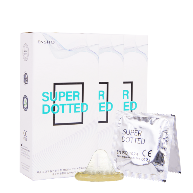 카렉스 엔시토 슈퍼 도티드 콘돔 3박스 30P